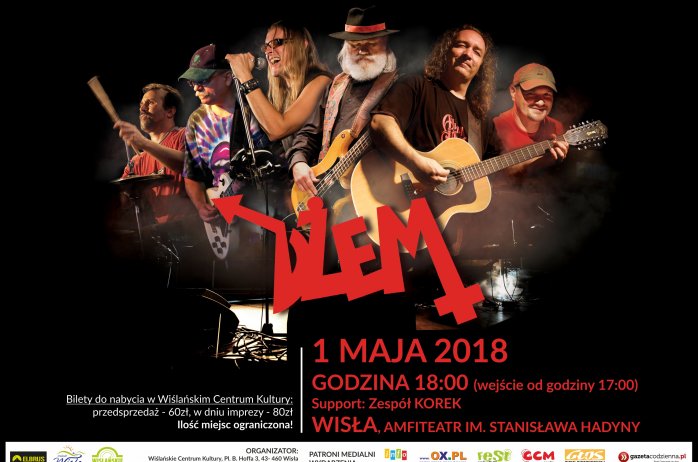 Plakat dotyczący Zespołu Dżem